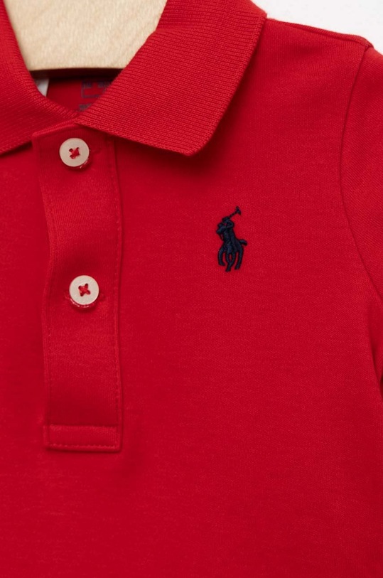 Dječaci Pamučni kombinezon za bebe Polo Ralph Lauren 320750874001 crvena