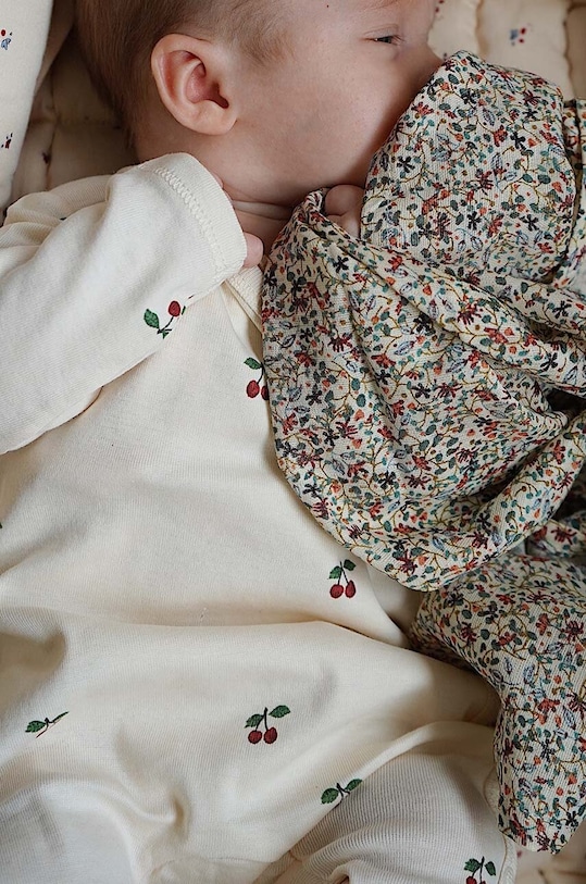 Konges Sløjd body bebe BODY GOTS Produs pentru bebe bej KS3553