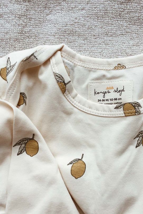 Bodi za bebe Konges Sløjd BODY GOTS KS3553