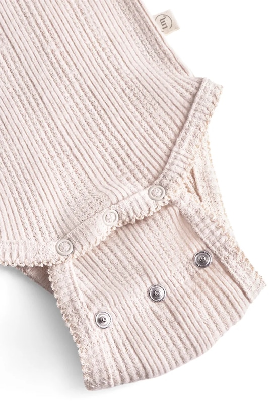 That's mine κορμάκι βρεφικό βαμβακερό Signe bodystocking 187118 μπεζ AA00