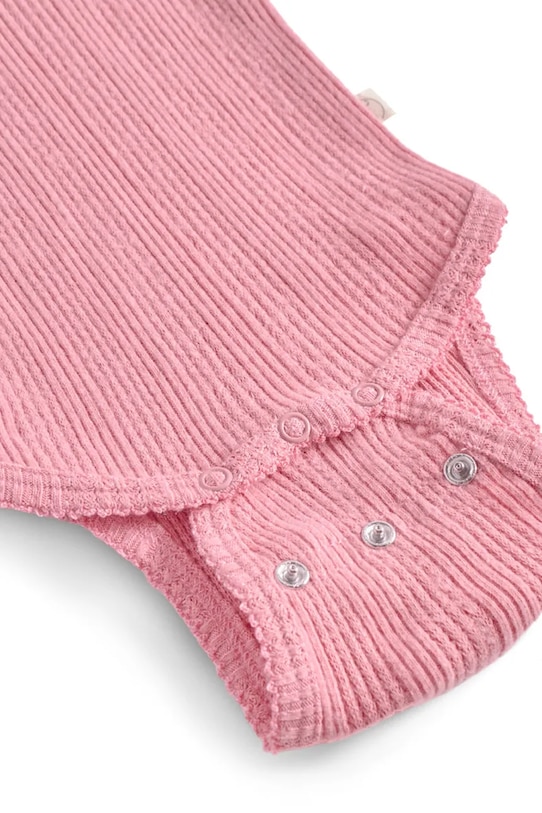 Κοριτσίστικα That's mine κορμάκι βρεφικό βαμβακερό Signe bodystocking 187118 ροζ