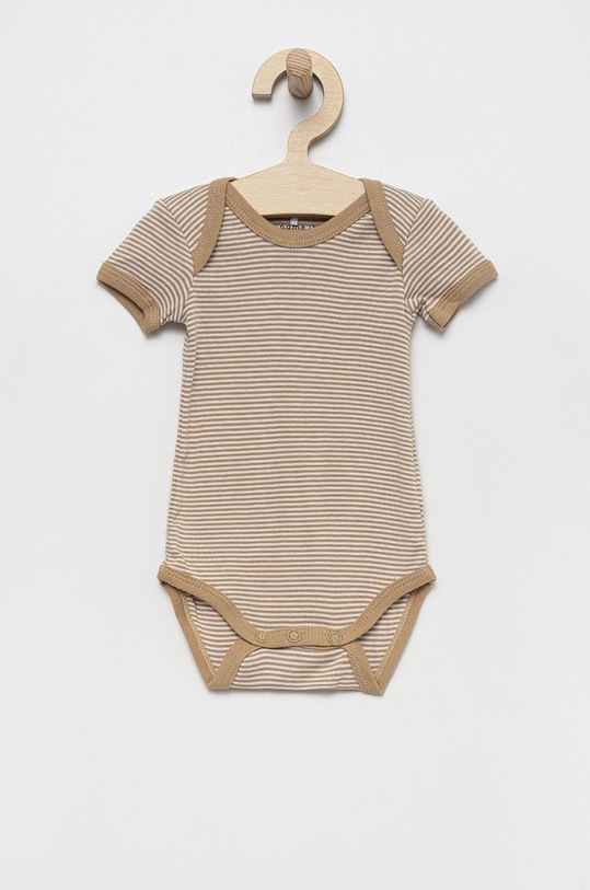 Name it Pamučni bodi za bebe (3-pack) 13209031.Incense bež