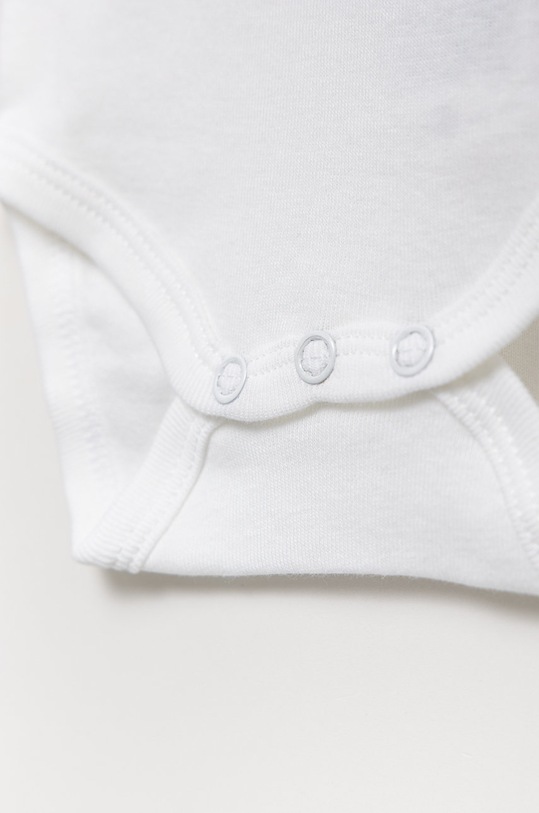 Name it body bawełniane niemowlęce (3-pack) biały 13209203.BrightWhit