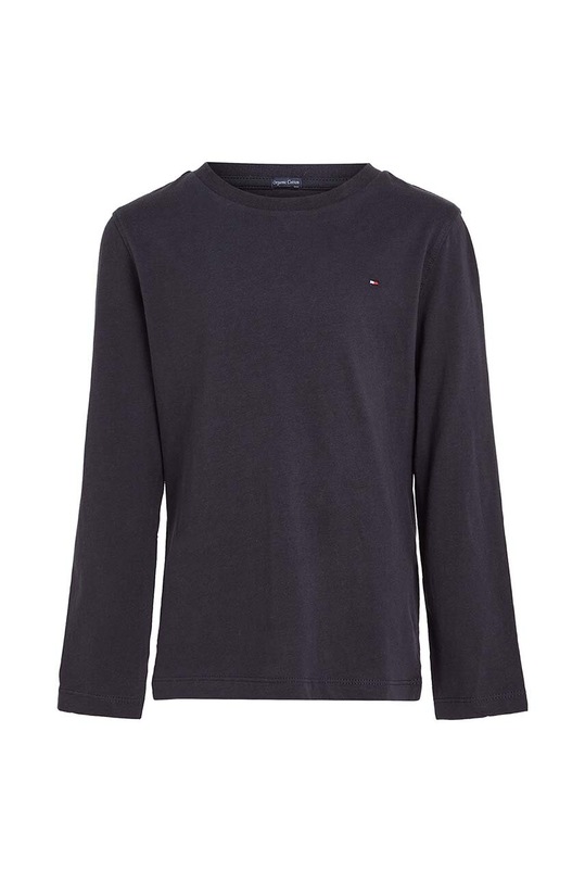 Tommy Hilfiger longsleeve copii 74-176 cm KB0KB04141 bleumarin AA00