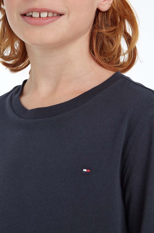 Tommy Hilfiger longsleeve copii 74-176 cm KB0KB04141 bleumarin