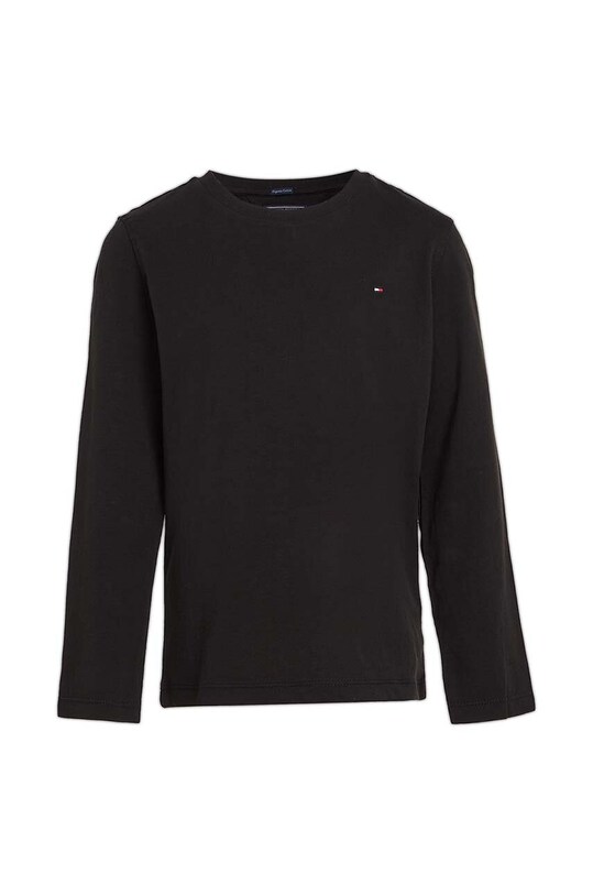 Tommy Hilfiger - Дитячий лонгслів 74-176 cm KB0KB04141 чорний AA00
