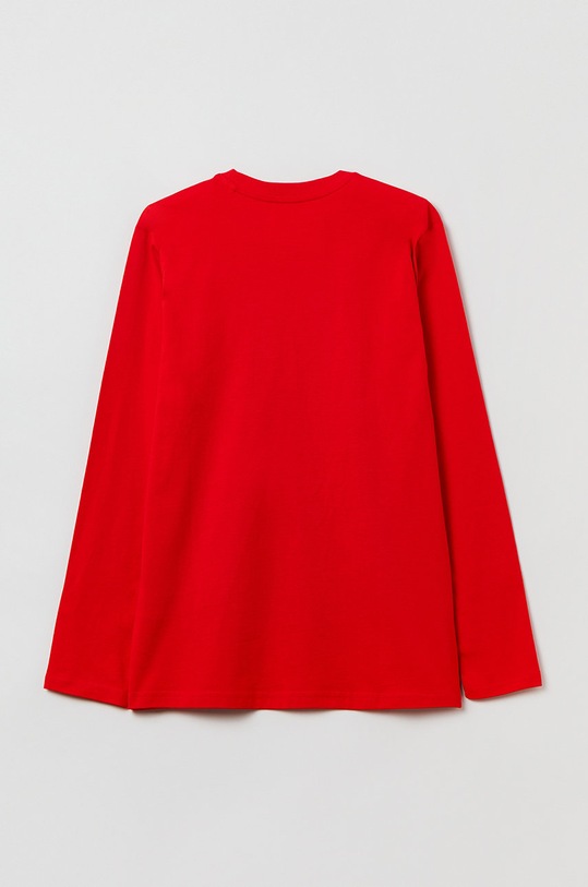 Dječja pamučna majica dugih rukava OVS 1435735.BOY.10.15YEARS. narančasta AA00