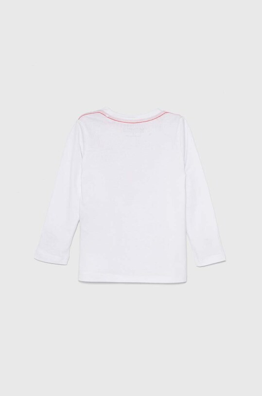 Хлопковый детский лонгслив Guess N84I24.K8HM0.9BYH белый AA00