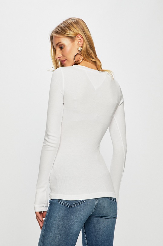 Odzież Tommy Jeans - Longsleeve DW0DW04708 DW0DW04708 biały