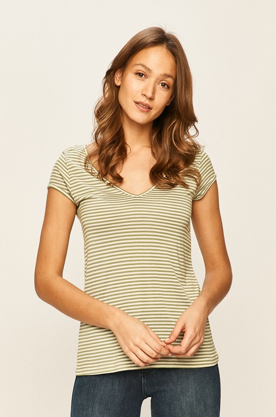 Vila - Tricou curele verde 14054501