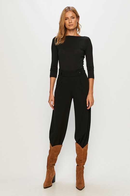 Vero Moda - Longsleeve 10233471 czarny AA00