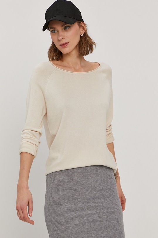 Vero Moda - Sweter 10220902 beżowy AA00