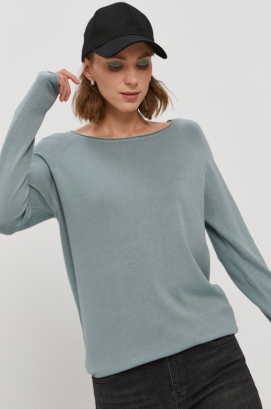 Vero Moda - Sweter pozostałe turkusowy 10220902