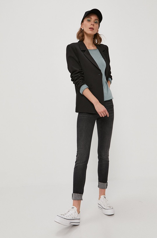 Vero Moda - Sweter 10220902 turkusowy AA00