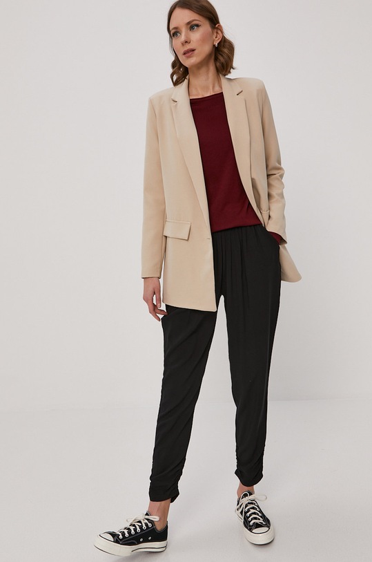 Vero Moda - Sweter 10220902 bordowy AA00
