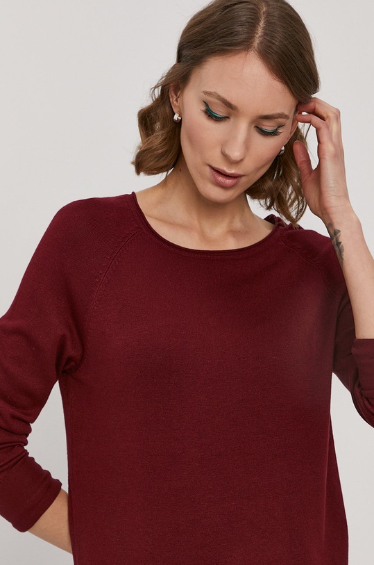 Vero Moda - Sweter bordowy 10220902