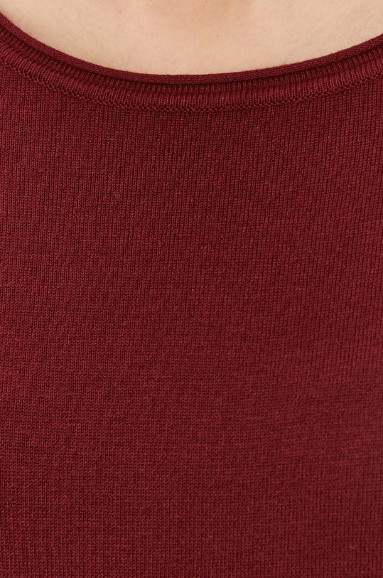 Vero Moda - Sweter 10220902 bordowy
