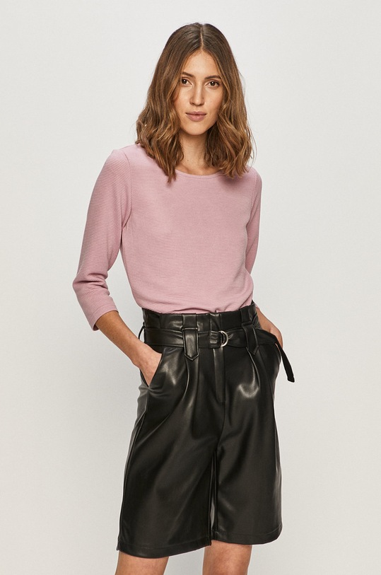 Jacqueline de Yong - Longsleeve pozostałe różowy 15223585