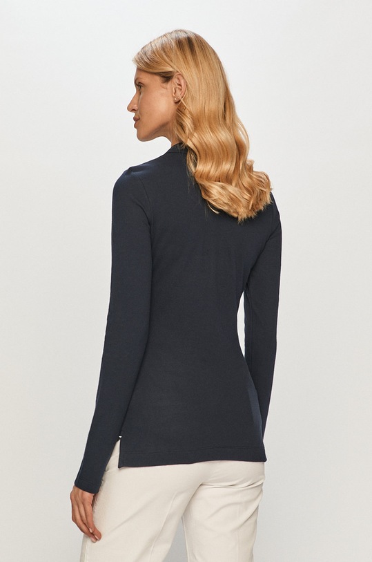 Oblečenie Tričko s dlhým rukávom Tommy Hilfiger WW0WW24972 tmavomodrá