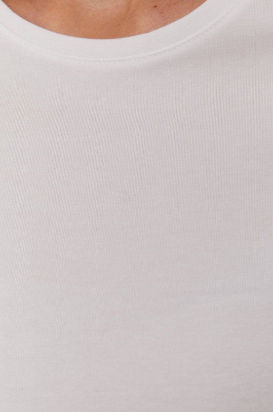 Tričko s dlouhým rukávem Pieces 17084155 bílá