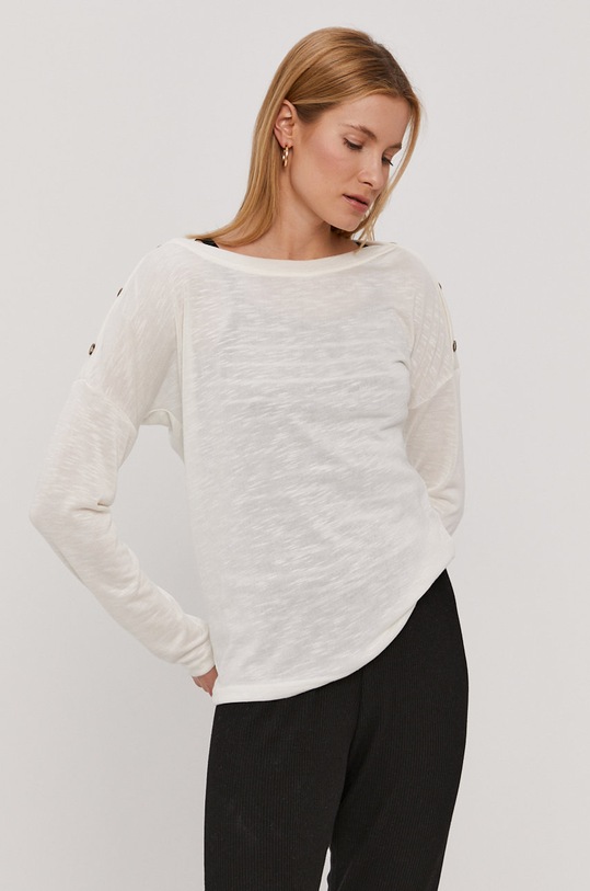 Pieces Sweter pozostałe beżowy 17100737