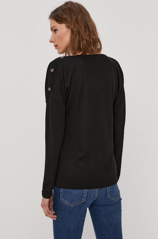 Odzież Pieces Sweter 17100737 czarny