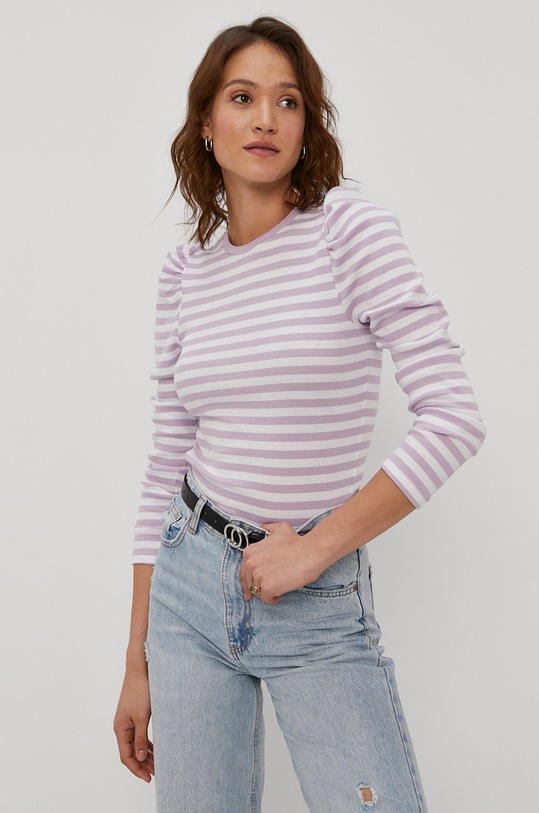 Pieces Longsleeve 17111987 biały AA00