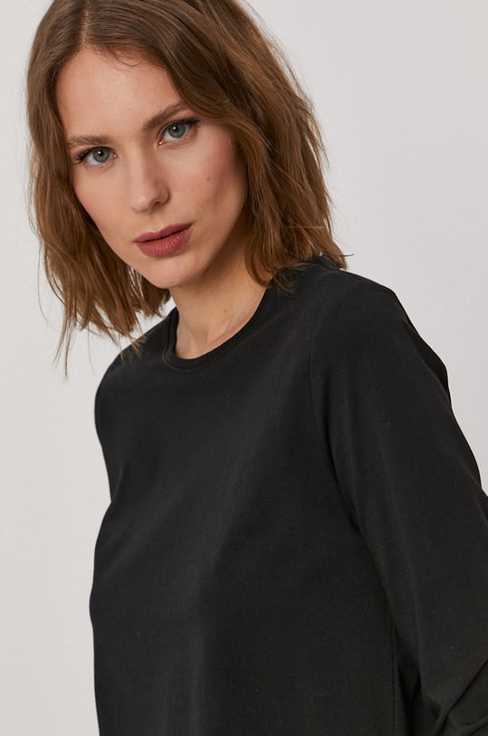 Pieces Longsleeve czarny 17112469