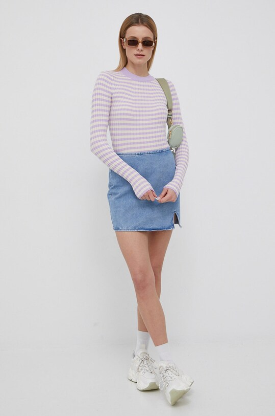 Vero Moda sweter 10257763.Lavendula fioletowy AA00