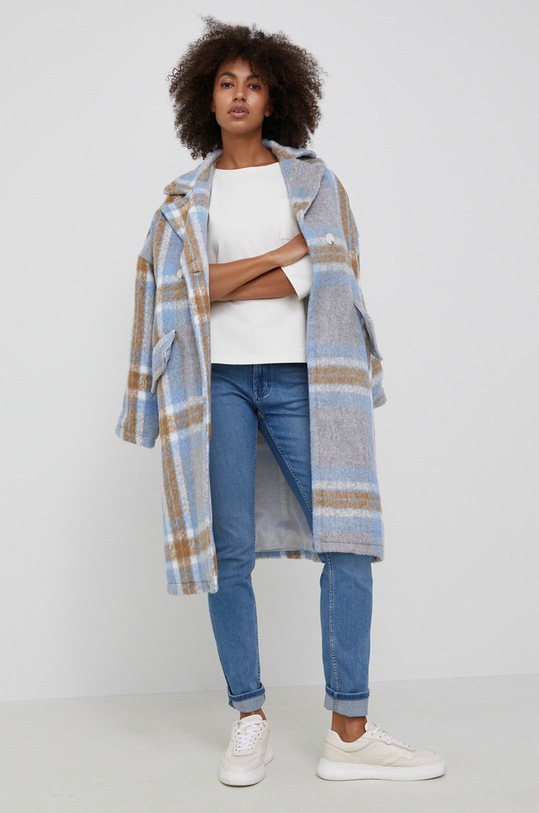 Marc O'Polo Longsleeve bawełniany M01206552357 beżowy AA00