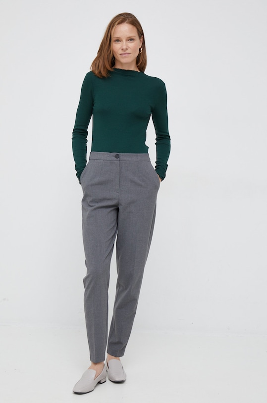 Tričko s dlouhým rukávem Vero Moda 10259206.PineGrove zelená AA00