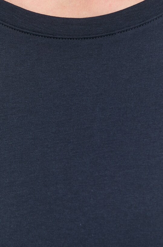 Бавовняний лонгслів Armani Exchange 8NYT95.YJ16Z.NOS темно-синій