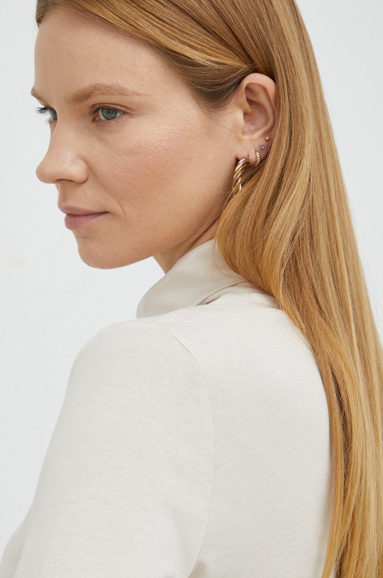 Majica z dolgimi rokavi Marc O'Polo M09203852481 bež