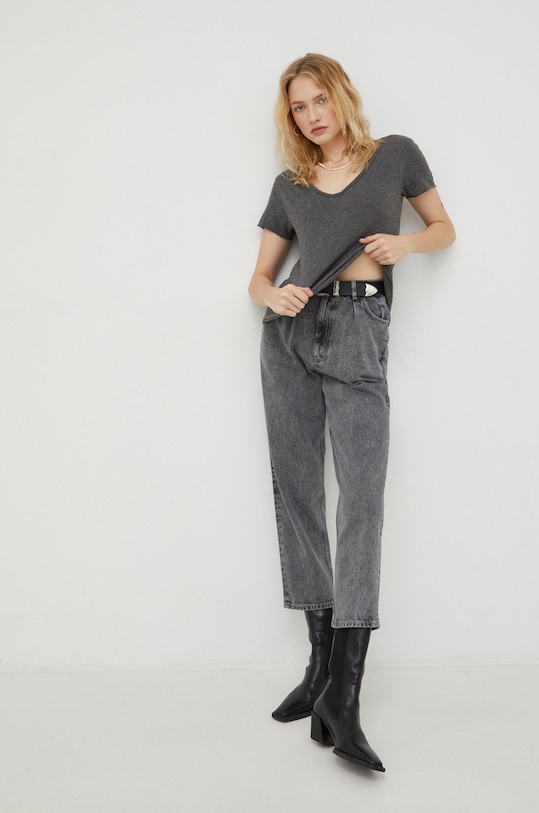 American Vintage tricou JAC51 gri AA00