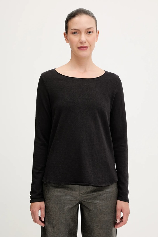Marc O'Polo longsleeve bawełniany bawełna czarny B41238552493
