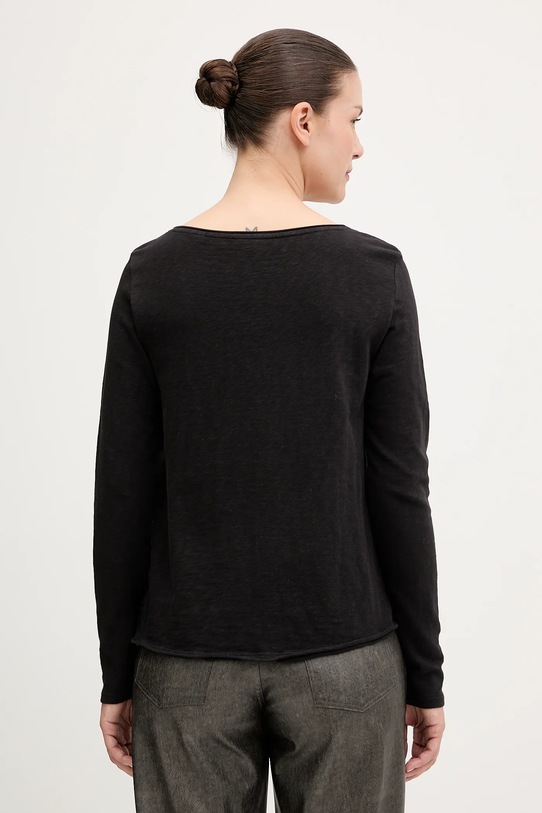 Odzież Marc O'Polo longsleeve bawełniany B41238552493 czarny