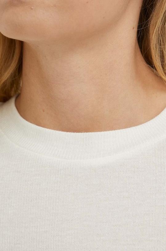 Bruuns Bazaar longsleeve z domieszką wełny BBW1071N