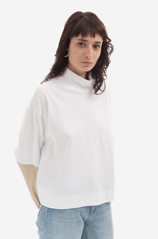Tričko s dlhým rukávom Columbia Ballistic Ridge High Neck LS Tee 2014571 biela