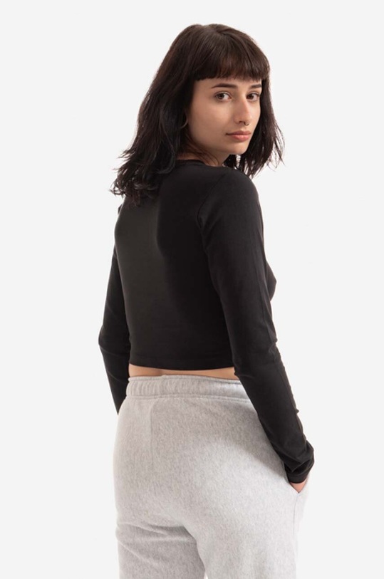 Îmbrăcăminte Alpha Industries longsleeve Basic 116076.03 negru