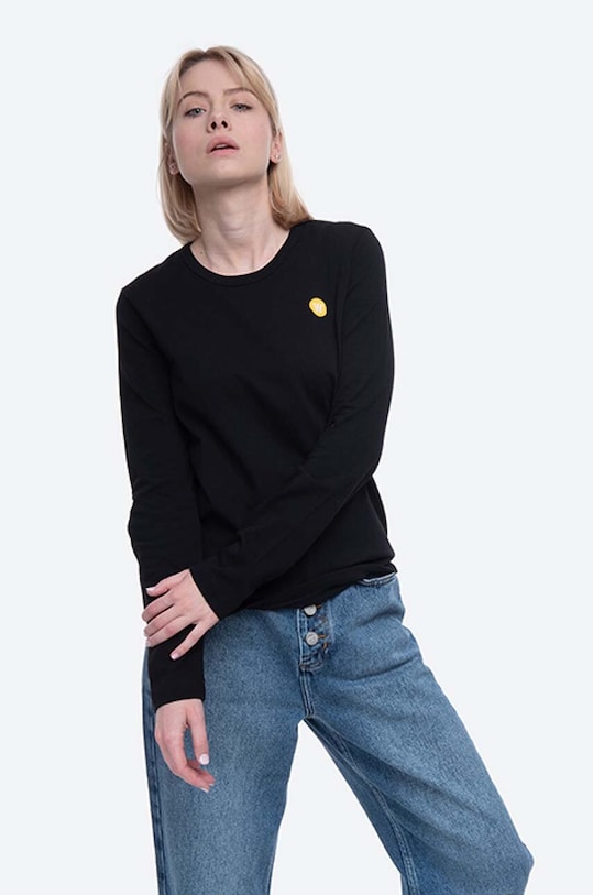 Wood Wood cotton longsleeve top Moa