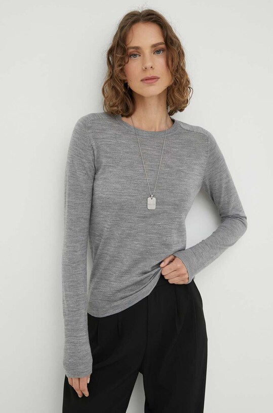 Шерстяной свитер Day Birger et Mikkelsen Annabelle DAY100023 серый AA00