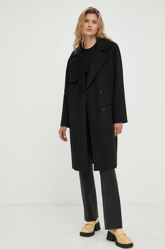 Day Birger et Mikkelsen pulover de lana Annabelle DAY100023 negru AA00