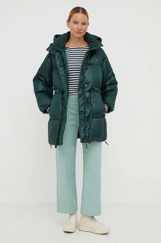 Хлопковый лонгслив Marc O'Polo M08219652597 зелёный AA00