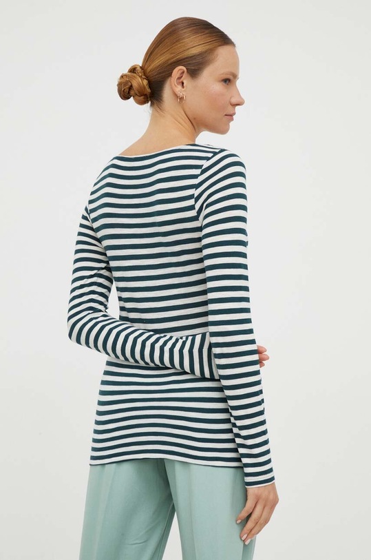 Одежда Хлопковый лонгслив Marc O'Polo M08219652597 зелёный
