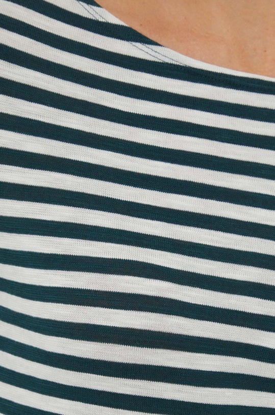 Хлопковый лонгслив Marc O'Polo M08219652597 зелёный