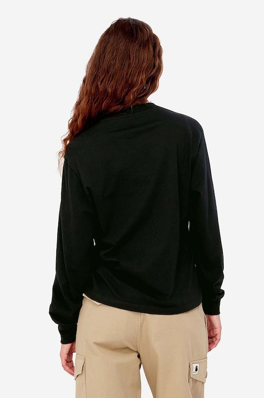 Carhartt WIP cotton T-shirt I030653 W Longsle I030653 black AA00