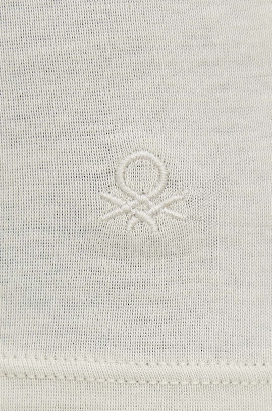 United Colors of Benetton longsleeve din bumbac 3GA2E16F9.152 bej