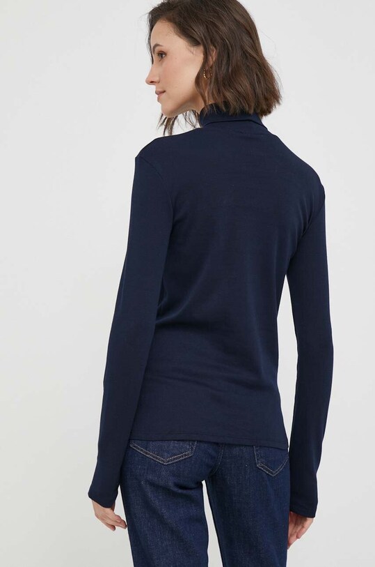 Îmbrăcăminte United Colors of Benetton longsleeve din bumbac 3GA2E2224.016.. bleumarin