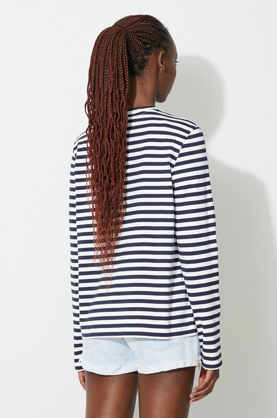 Clothing Lacoste cotton longsleeve top TF9207 navy