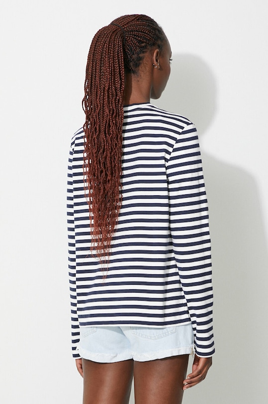 Clothing Lacoste cotton longsleeve top TF9207 navy